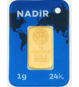 AltınDenizi Nadir 1 Gram Altın 0.995 (24 Ayar) Külçe Altın