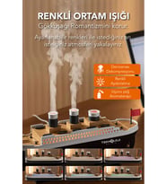 Denizanası Tasarımlı Aromaterapi Hava Nemlendirici Difüzör