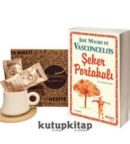 Kutupkitap Bambu Fincan Türk Kahvesi Kişiye Özel Not Şeker Portakalı Kitap Hediye Seti