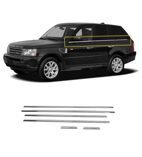 Land Rover Sport Krom Cam Çıtası 6 Prç. 2005-2010 Paslanmaz Çelik