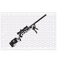 Airsoft Sniper Arte Preta Puzzle 240 Parça Yapboz