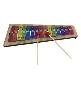 Jwin MT-15 Metalofon 15 Alüminyum Tuşlu Orff - Ritim Aleti + 2 Adet Baget