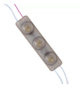 12 Volt 1.5 Watt Soğuk Beyaz Yanıp Sönen Parlak Tek Renk 6916 - 2835 69 X 16 Mm Ip65 160 Derece Mod