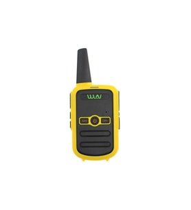 WLN Kd-c51 3-5 Km 16 Kanal Tekli Telsiz Sarı Kasa Şarj Aleti Dahil
