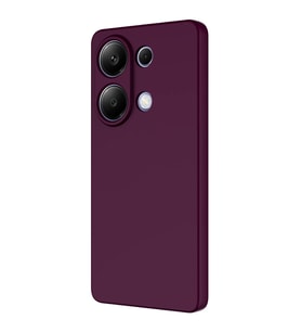 Vendas Xiaomi Poco M6 Pro 4G Kılıf Zore Mara Lansman Kapak (Koyu Mor)