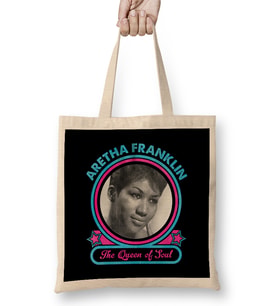 Aretha Franklin The Queen Of Soul Bez Çanta Uzun Saplı
