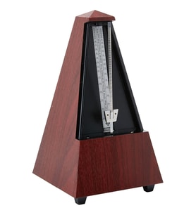 Wittner 903300 Mahogany Grain Without Bell Metronom