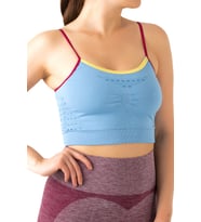 Gigotto Seamless Dantel Detaylı Blue Büstiyer (Mavi)