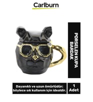 Özel Tasarım Dekoratif Şık Hediyelik Sevgili Eş Dost Arkadaş Özel Gün Porselen Kupa Bardak 14*16 Cm
