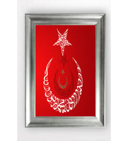 GÜMÜŞ ÇERÇEVELİ TABLO A895