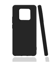Lexroo Tecno Camon 16 Premier Kılıf Biye Silikon - Siyah