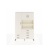 Arges Gardrop 8 Raflı 6 Çekmeceli 3 Kapaklı 132x30x195 Aytaşı-Aytaşı