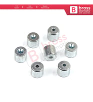 BCR010 Cam Kriko Kablo Halat Uç Pimi Tutma Perçini 6x5.45/1.7 mm 100 Adet