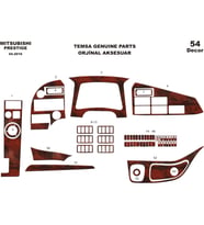Meriç® Mitsubishi Temsa Prestige Torpido Kaplama Maun 54 Parça 2016-› (Maun)