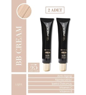 Selin Beauty BB Cream Light 2 li Set