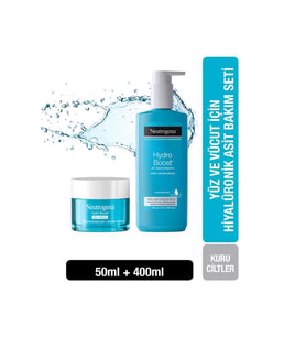 Neutrogena Hydro Boost Gel Cream 50 ml+Jel Vücut Losyonu 400 ml