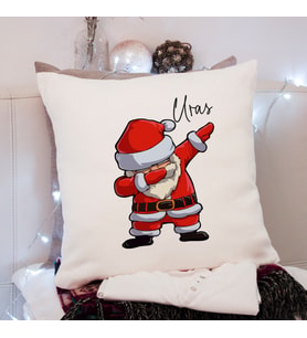 Noel Baba Tasarımlı Yastık Kişiye Özel