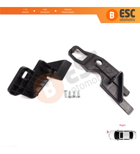 Citroen C-Elysee 2012-2017 9675140380 İçin Sağ Ön Far Ayak Tamir Seti