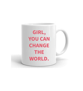 You Can Change The World Porselen Çay Kahve Kupası