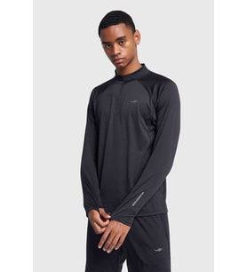 Erkek Koşu Yarım Fermuarlı Sweatshirt 26B-1011