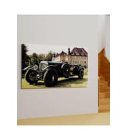 Kanvas Tablo Klasik Araba A14 Dekoratif Kanvas Galeri Tablo 80 X 120