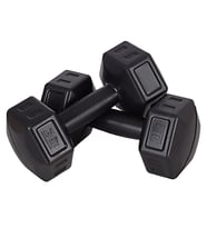 Ecgspor 3 KG SİYAH Dambıl Seti 3 KG x 2 Toplam 6 KG Ağırlık Seti