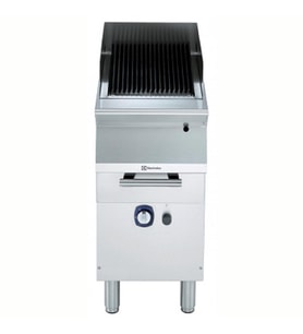 Electrolux Professional Gazlı Barbekü-grill, Çift Taraflı Döküm Izgaralı (et İçin Yivli, Balık-sebze İçin Düz), Alt Standlı E9GRGDGCFU