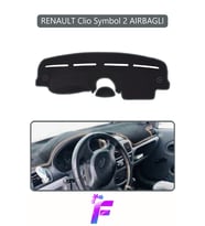 RENAULT SYMBOL 2 Uyumlu Torpido Örtüsü Yansıma Önleyici Tam Koruma Kolay ve Hızlı Montaj J68