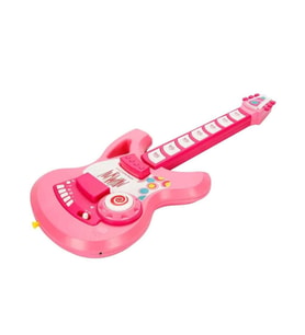 4933 GİTAR FONK TUŞLU ASKILI PEMBE SESLİ