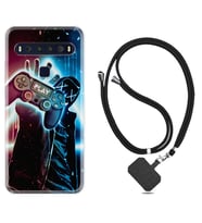 TCL 10L 10 Plus 10SE 20E 20SE 30 L7 Kılıf Boyun Askılı Silikon Play Me 1757