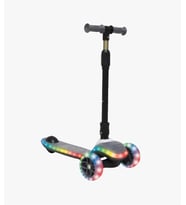 Lumıx Yanları Işıklı Katlanabilir Çocuk Scooter Gri
