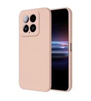 Xiaomi Mi 14T Pro Kılıf Nano içi Kadife Silikon - Pudra