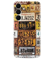 Samsung Galaxy S25 FE Kılıf Boutique Baskılı Resimli Yeni Plakalar Pcode -099