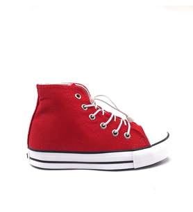Cool Luis Kırmızı Uzun Unisex Çocuk Lastikli Spor Ayakkabı