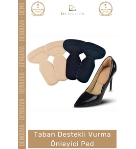 #KoruyucuPed Taban Destekli Topuk Koruyucu Yapışkanlı Ortopedik Konforlu Yumuşak Vurma Önleyici Ped