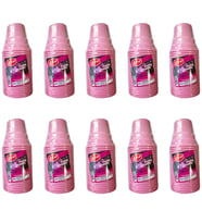 Roll-Up Party Dreams Parti Davet Piknik Renkli Plastik Sert Mika Bardak - Pembe - 25'li 10 Paket