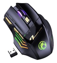 Valkyrie Imice Gw-X7 7 Tuşlu Sessiz 2.4g Wireless Bluetoothlu Şarj Edilebilir Kablosuz Gaming Mouse