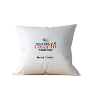 Teknoloji Tasarım Öğretmenine Hediye Yastık