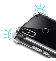 Xiaomi Redmi 6 Pro A2 Lite Darbe Emici Şeffaf Silikon Kılıf-(5775) - HPSBYI5639-4738