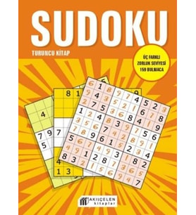 Sudoku Turuncu - Üç Farklı Zorluk Seviyesi 159 Bulmaca