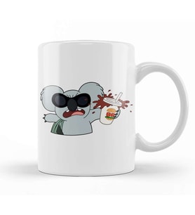Nom Nom We Bare Bears 010 Kupa Bardak Porselen