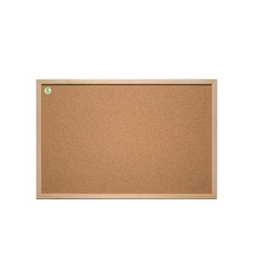 Doğal Ahşap Çerçeve Mantar Pano 30x45 cm, şık ve kullanışlı dekorasyon ürünü