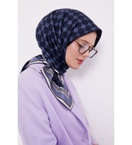 Levidor Twill İpek Eşarp LD4159-1