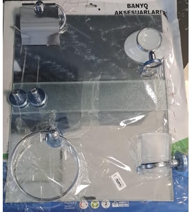 EKONOMİK 6 PARÇA VAKUMLU AMBALAJ AYNA SETİ ( TABAK VE BARDAK PLASTİK )