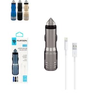 Pl-9123 Set 2.4A  Çift Usb -Çakmaklık Araç Içi Şarj Cihazı