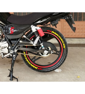 Lastik Stiker MİCHELİN Motorsiklet Lastik Yazısı Sticker 8 Adet