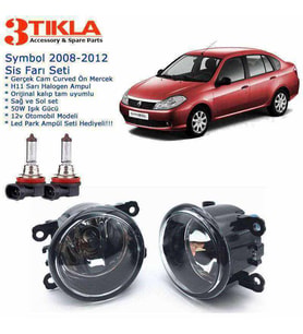 Renault Symbol 2010 Sis Farı Set  Oem:  8200074008