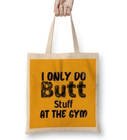 Gym Workout Fitness Lover Motivation Gift Quotes For MEN Women Bez Çanta Uzun Saplı