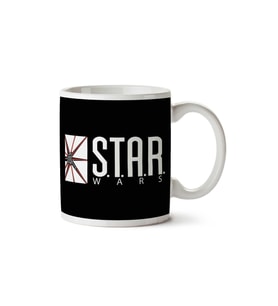 Star Wars Labs Flash DC Comics White İki Tarafı Baskılı Kupa Bardak