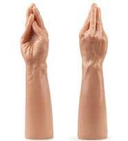 13.5" King Size Realistic Magic Hand El Dildo 35 cm